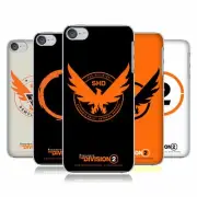 OFFICIAL TOM CLANCY'S THE DIVISION 2 LOGO ART BACK CASE FOR APPLE iPOD TOUCH MP3