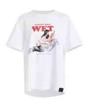 Jeff Koons Collab Boyfriend T Shirt S,XS,M PURE WHITE