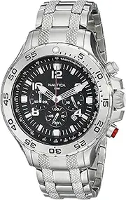 [Nautica] Men's Quartz Resin Silicone Watch