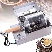 Full‑Automatic Coffee Roaster, Stainless Steel Drum Coffee Bean Roaster Machine, Electric Home Coffee Bean Baking Machine, Professional Coffee Bean Roaster for Restaurant, for Baking Coffee, Raw Beans