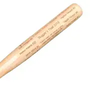 28" Engraved Baseball Bat Memento