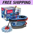 RinseClean Spin Mop System: Clean Water for Ultimate 99% Bacteria Removal