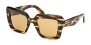 Tom Ford FT1157 ESME 52E Men's Sunglasses Tortoiseshell Size 50