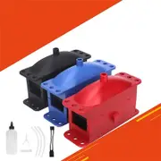 Motorcycle Chain Cleaning Machine Kit Brush Gear Cleaner Tool Red