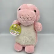 Daiso Japan Plush Dinosaur Pink Tyrannosaurus Stuffed Animal Dino 10” NWT