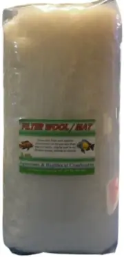 Filter Wool Mat 2m roll Bulk 200x30 cm Buy in bulk & Save - Aquarium Filtration