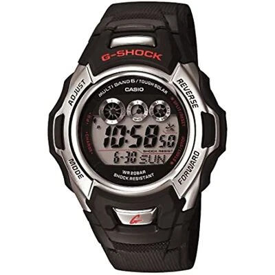 Casio - GWM500A-1 - G-Shock Chronograph Watch, Solar Atomic, Alarm, 200 Meter