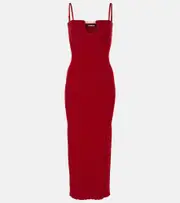 Jacquemus La Robe Sierra Bretelles midi dress