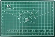 Oksoar Premium Self-Healing Cutting Mat - Perfect for Sewing Crafting Quilting Scrapbooking - Durable, Double-Sided Design with Grid Lines for Accurate Cutting and Crafting Projects (A3(45 * 30cm))