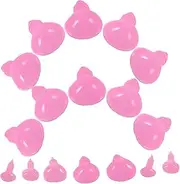 HOODANCOS Plush Animal Nose Kit 100Pcs Safety for Stuffed Animals Bear Accessories Easy DIY for Boys and Girls and Crafters