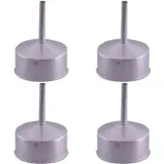 4x Avanti Inox Replacement Espresso Funnel/Tube For Avanti 2 Cup Espresso Maker