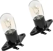 Poweka Microwave Bulb,T170 Base,20W 240V Microwave Lamp Bulb for Universal Microwave Oven,Include Fits for Compatible with Panasonic, Daewoo, Panasonic, Sharp, Sanyo Microwave Oven