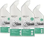 Ecostore Toilet Cleaner 4x Multi Pack - Eucalyptus 500ml Pack of 4, Liquid Toilet Cleaner, Plant Based, Bleach Free, Toilet Freshner, Recyclable bottle, Eliminates Odours