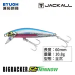 JACKALL BIG BACKER FIT MINNOW 60 [漁拓釣具] [路亞硬餌]