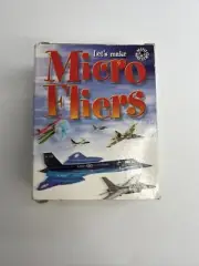 Micro Fliers Vintage Contains 10 Color Paper Models And 48 Page How To Book.