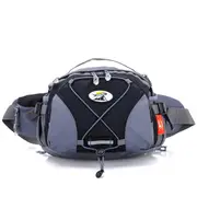Men'S Multifunction Outdoor Sports Crossbody Bag Polyester Black