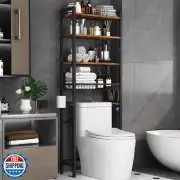 Kalrin Over-The-Toilet Storage Rack, 4-Tier Bathroom Organizer Shelf Over Toi