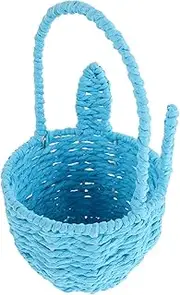 UPKOCH Cute Cartoon Ear Storage Basket for Flower Compact Decorative Container for Candy and Small Items for Weddings and Organizing Small Spaces