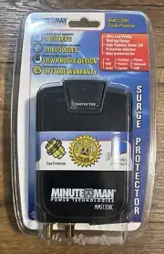 Minuteman Slimline Mms130rc 3-outlets Surge Suppressor