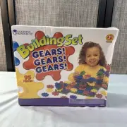Learning Resources Gears! Gears! Gears! Deluxe Building Set Factory Sealed
