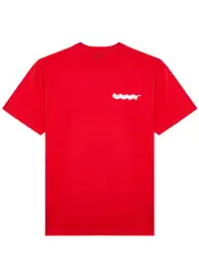 Carhartt Wip Fast Food Printed Cotton T-shirt - Red S