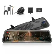 WOLFBOX Dash Camera Mirror 1080P MINI USB Dash Cam With Free Hardwire kit
