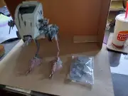 KENNER STAR WARS THE POWER OF THE FORCE IMPERIAL AT-ST SCOUT WALKER WITH BOX