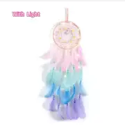 LED Light Handmade Magical DREAM CATCHER Feather Wall Hanging FREE SHIP - 2 Item