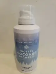Bath & Body Works Frosted Coconut Snowball Shapeable Soap 4.9oz New