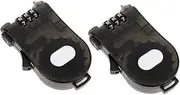 GOOHOCHY Cable Locks for Suitcases 2 Pack Retractable Combination Locks -Approved