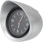 ULTECHNOVO 1 Set Car Clock Automotive Clocks Battery Operated Mini Pocket Clock Car Alarm Clock Car Dash Clock Digital Clocks Car Stick on Clock Vehicle Clock Car Wall Clock Zinc Alloy Shell