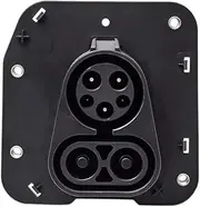 [Car Parts] EV Adapter 150A SAE J1772 Adapter Electric Vehicles Charging Adapter EV Connector Socket CCS1 Adapter [Easy to Replace]