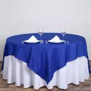 70" Royal Blue SQUARE POLYESTER TABLECLOTH Wedding Catering Dinner Linens SALE