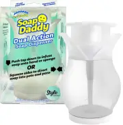 Scrub Daddy Soap Dispenser - Dual Action One Size