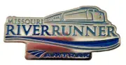 Amtrak Collector Edition Missouri River-Runner Flyer Die Struck Enamel Lapel Pin