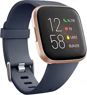 [Ouwegaga] Compatible with Fitbit Versa 2/Fitbit Versa Lite/Fitbit Versa Bands for Women Men, Classic Soft Silicone Replacement Waterproof Sport Watch Strap for Fitbit Versa 2 Smartwatch, Multi Colors