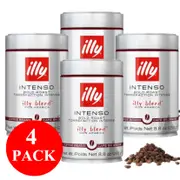 4 x illy Intenso Coffee Beans 250g