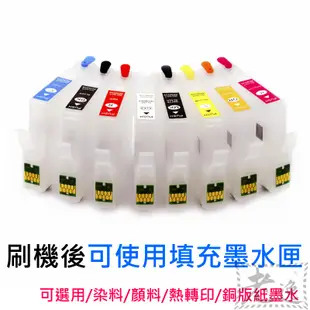 【台灣現貨】EPSON Surecolor SC-P407 刷機服務(可遠端、降級、免芯片、可用填充墨盒、改連供）＃