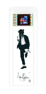 Michael Jackson - 35mm Film Cell Bookmark Collectible Memorabilia Gift
