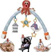 TUMAMA Baby Car Seat Toys, Ideal for Newborn & Infant Hanging Toys with Music...