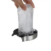 NNETM Stainless Steel High-Pressure Glass Rinser for Kitchen Sink