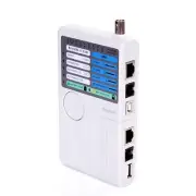 4 in 1 Remote RJ11 RJ45 USB BNC LAN Network Phone Cable Cat5 Cat6 Tester Meter