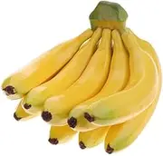 SMZhomeone Lifelike Banana Bunch Artificial Plastic Banana Decoration Fake Simulation Fruit Decorative Prop Party Decor