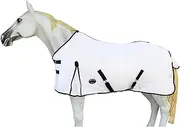 CHALLENGER Horse Flysheet Summer Spring Airflow Mesh White 7322