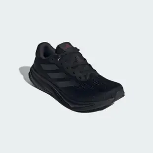 【adidas 愛迪達】慢跑鞋 男鞋 運動鞋 緩震 SUPERNOVA RISE M 黑 IG5843