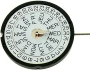 Watch Movement Ronda 517 HCP6 Day and Date at 3 Position Height 5.2mm