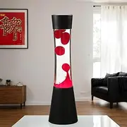 Retro Lava Lamp Red Lava Lamp Atmospheric 39.5cm Bulb Included G9 30W with Cable Switch Warm Active Teens Room Decorative Lamp
