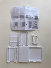 Bookshelf Bookcase White Plastic Zuru Mini Brands Books Toy Collectible Figure