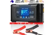 12/24V Automatic Car Battery Charger For Lithium Lifepo4 Lead-Acid AGM/Gel/SLA