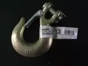 CLEVIS G70 TRANSPORT SLIP HOOK with Latch 3/8”